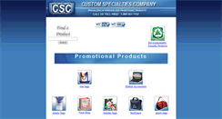 Desktop Screenshot of cscpromo.com